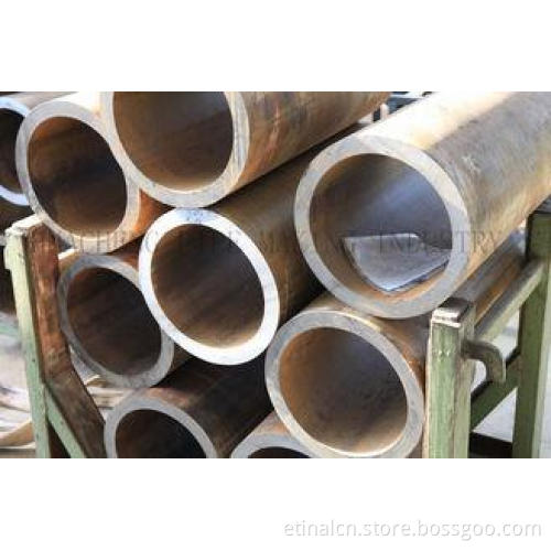 ASTM A519 Varnish Hydraulic Cylinder Piping / Cold Drawn Pr